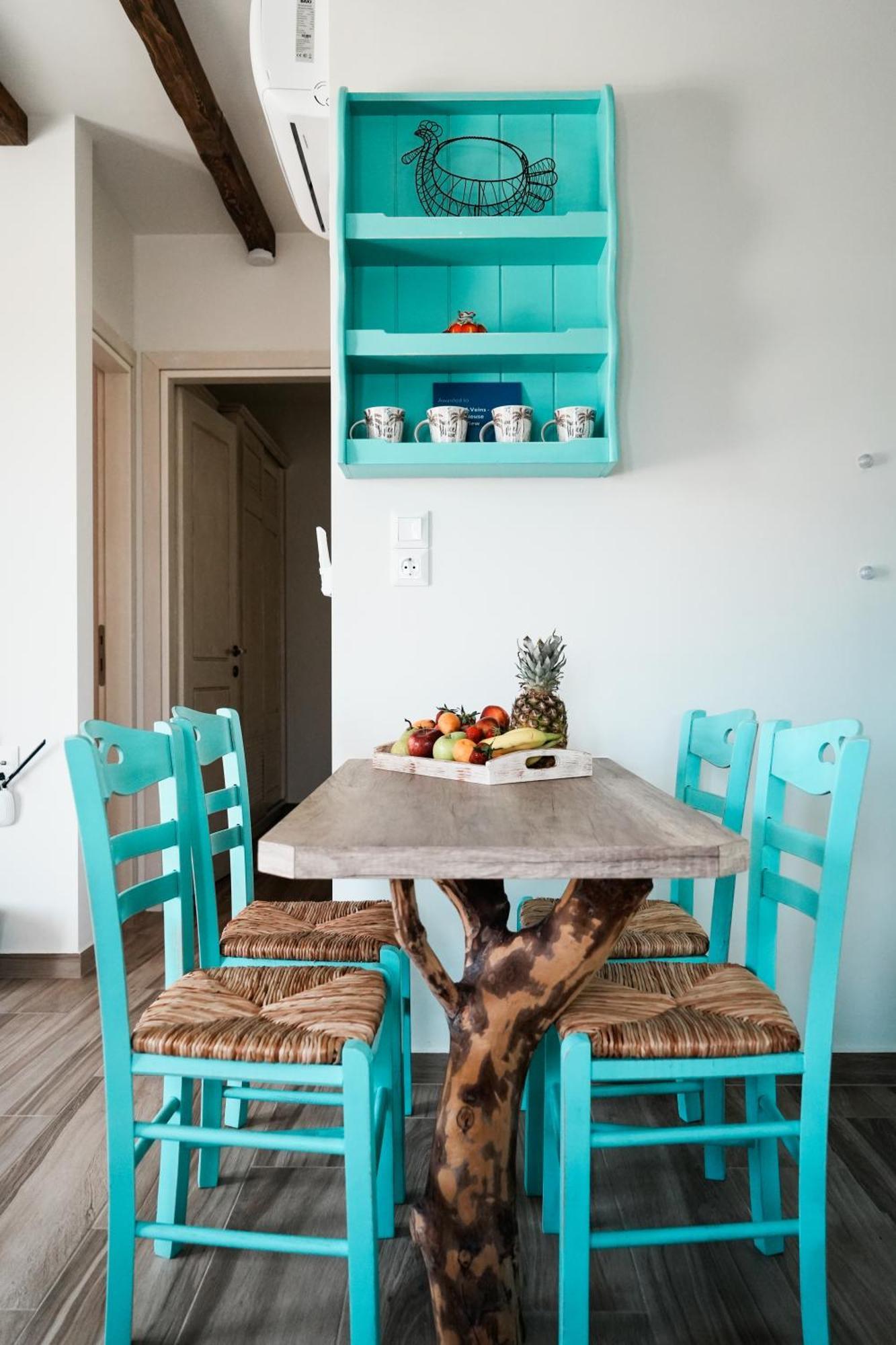 Filokalia 4 Veins - Vacation House With Sea View Каристос Экстерьер фото
