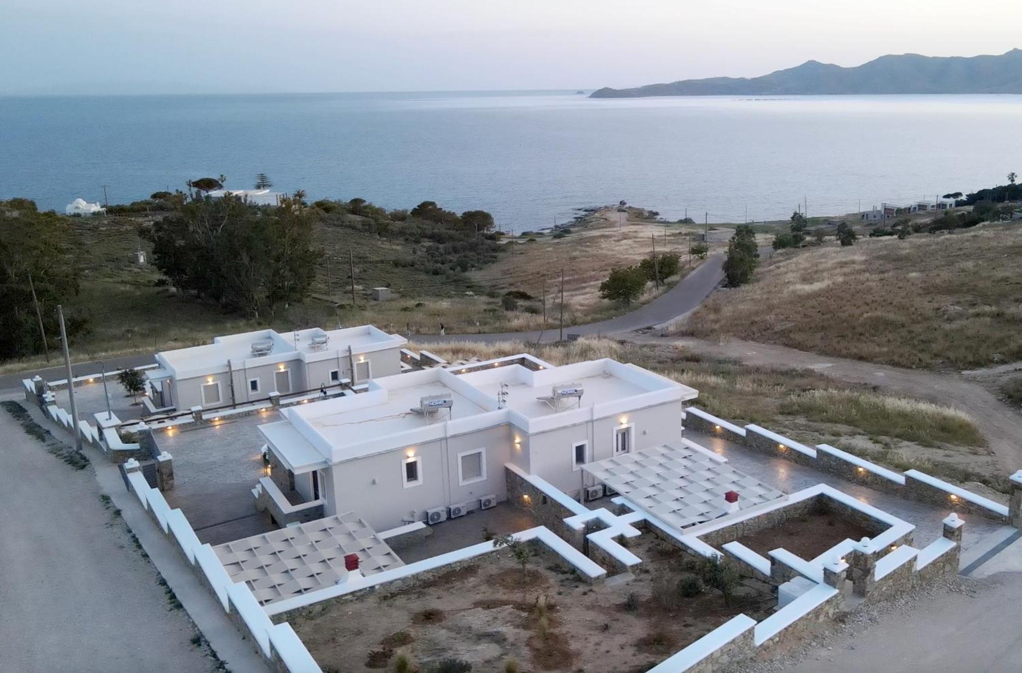 Filokalia 4 Veins - Vacation House With Sea View Каристос Экстерьер фото